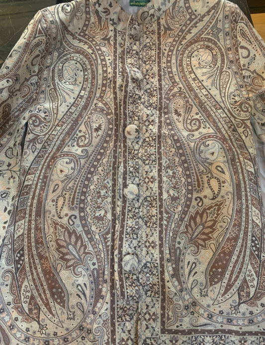 Vintage Kani Pashmina Cape Jacket