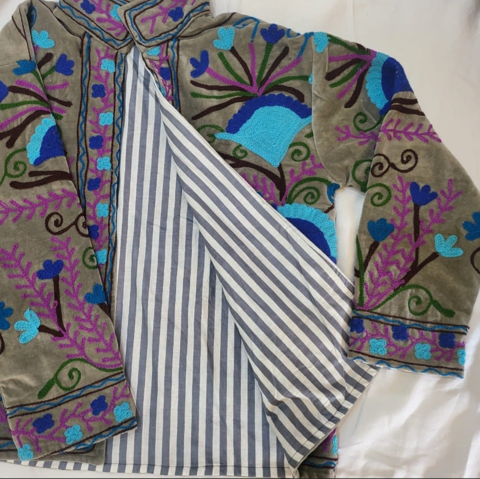 Velvet Nomad Handmade Suzani Coat