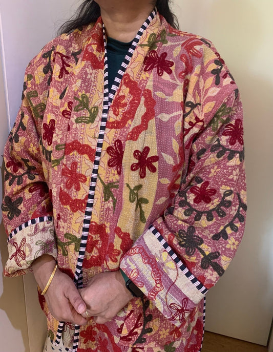 Zariya Heritage Cotton Suzani Jacket