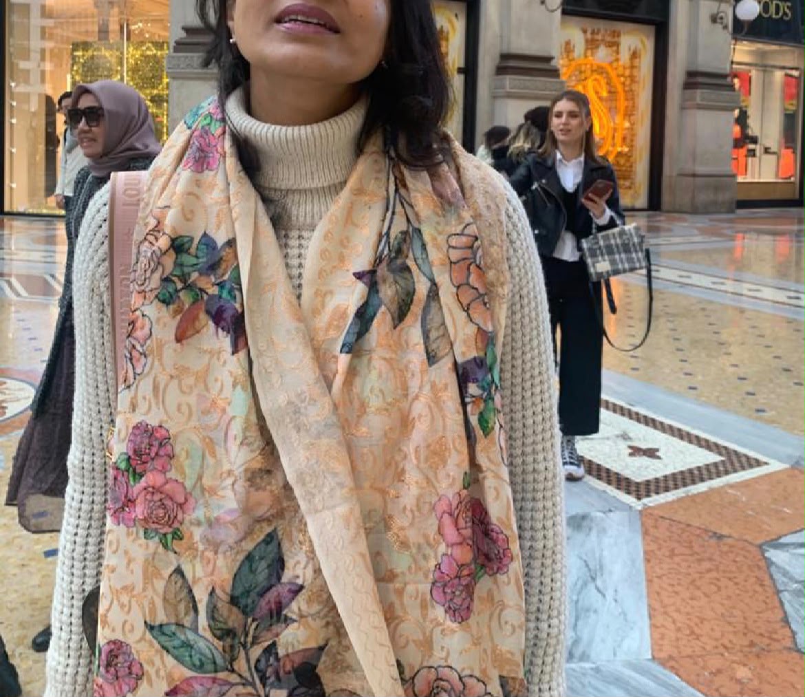 Handmade shawl pashmina women shawl enriched with art of Indian handpainted embroidery/soft cashmere scarf perfect gift for your loved ones