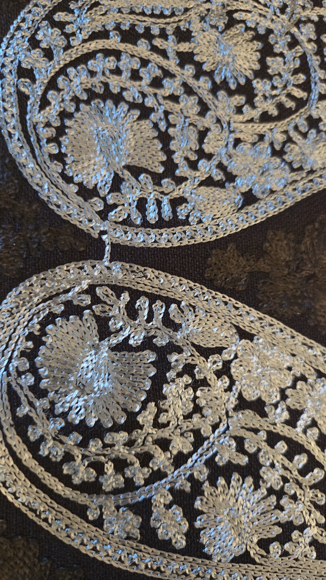 Traditionally Handmade shawl/ very warm soft to touch semi pashmina wool scarf with Fine Indian Embroidery shawl