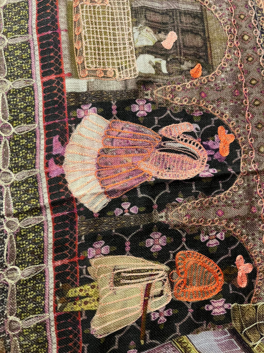 The Maharaja Narrative Cashmere Shawl