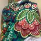 Beautiful handpainted Silk stole / scarf With beautiful floral print. Very light and comfortable to carry