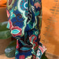 Beautiful handpainted Silk stole / scarf With beautiful floral print. Very light and comfortable to carry