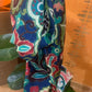 Beautiful handpainted Silk stole / scarf With beautiful floral print. Very light and comfortable to carry