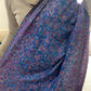 Handmade very beautiful Wool Shawl Scarf Multicoloured embroidery, made by lovely Kashmiri women in India.