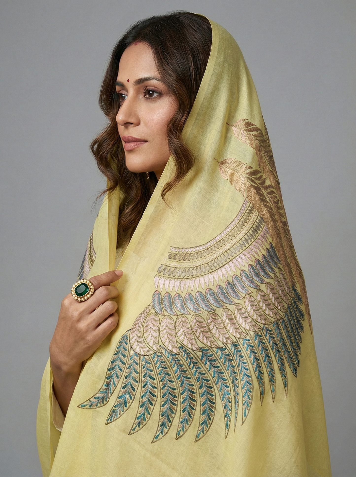 Heirloom Thread Kashmir Shawl