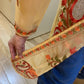 Beige Georgette Shrug with Kashmiri Aari Embroidery, Long  Tunic for Women