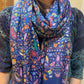 Beautiful Indian printed kani motif stole/scarf