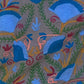 handmade green cotton Suzani boho jacket with multicoloured work
