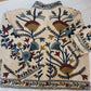 White handmade Suzani boho jacket multicoloured coat