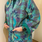 Very beautiful green handmade Suzani boho jacket