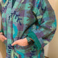 Very beautiful green handmade Suzani boho jacket
