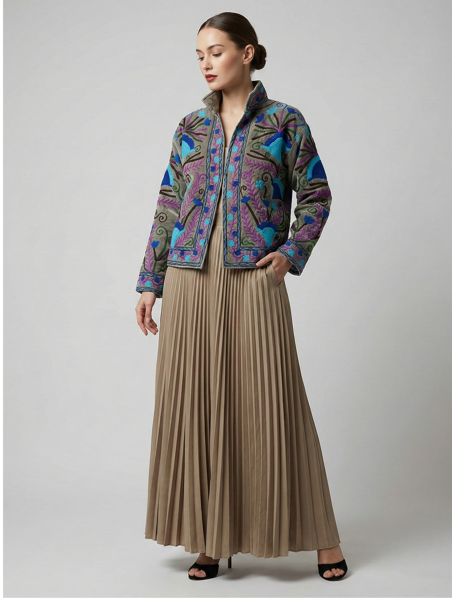 Velvet Nomad Handmade Suzani Coat