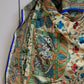 Hand Embroidered Tussar Silk Kantha Scarf/dupatta very elegant palanquin and floral design