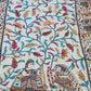 Hand Embroidered Tussar Silk Kantha Scarf/dupatta very elegant and beautiful with king and queen Wedding scene in kantha embroidered work