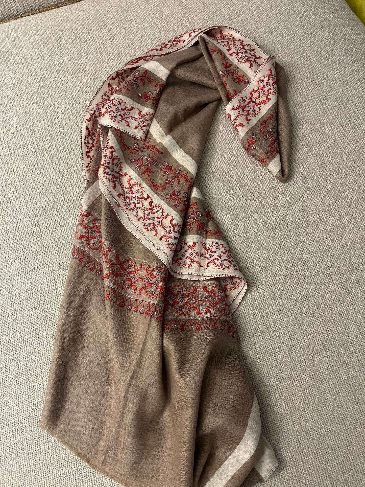 Celestial Garden Sozni Pashmina Wrap
