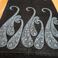 Traditionally Handmade shawl/ very warm soft to touch semi pashmina wool scarf with Fine  Indian Embroidery shawl