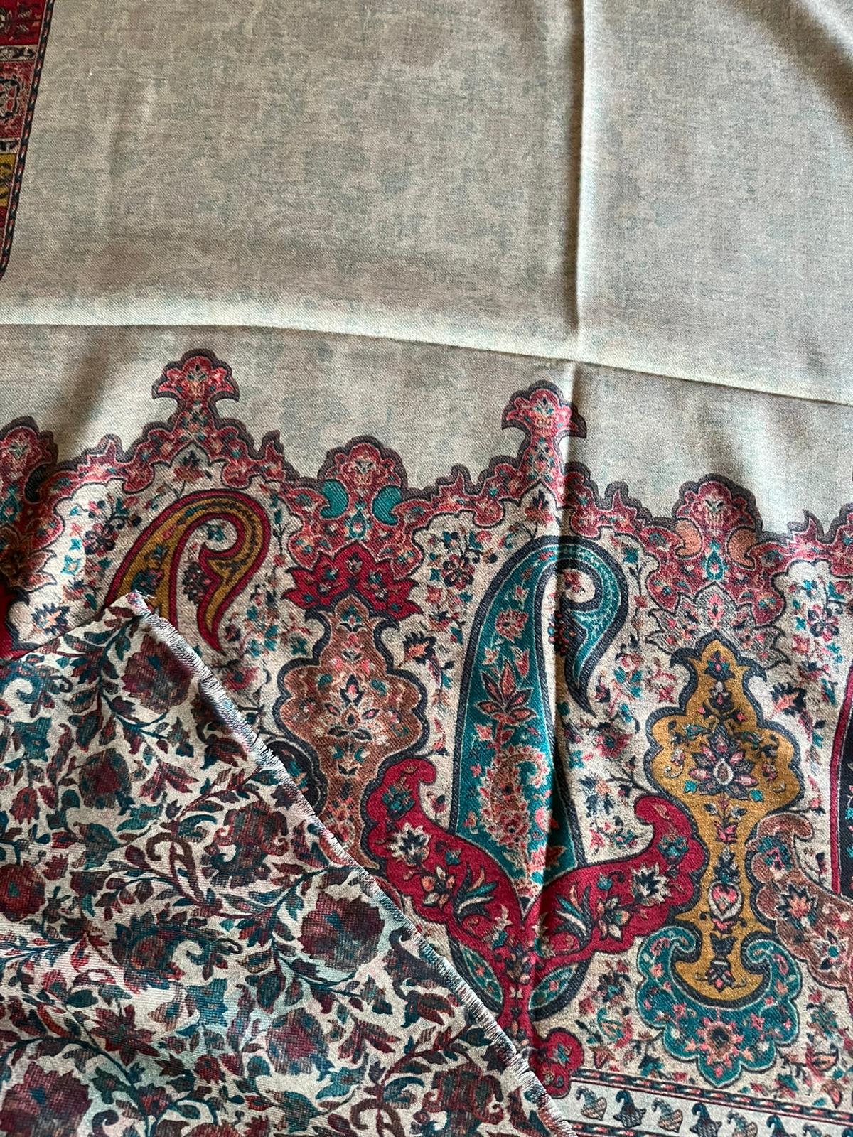 Royal Kanni Weave Cashmere Wrap