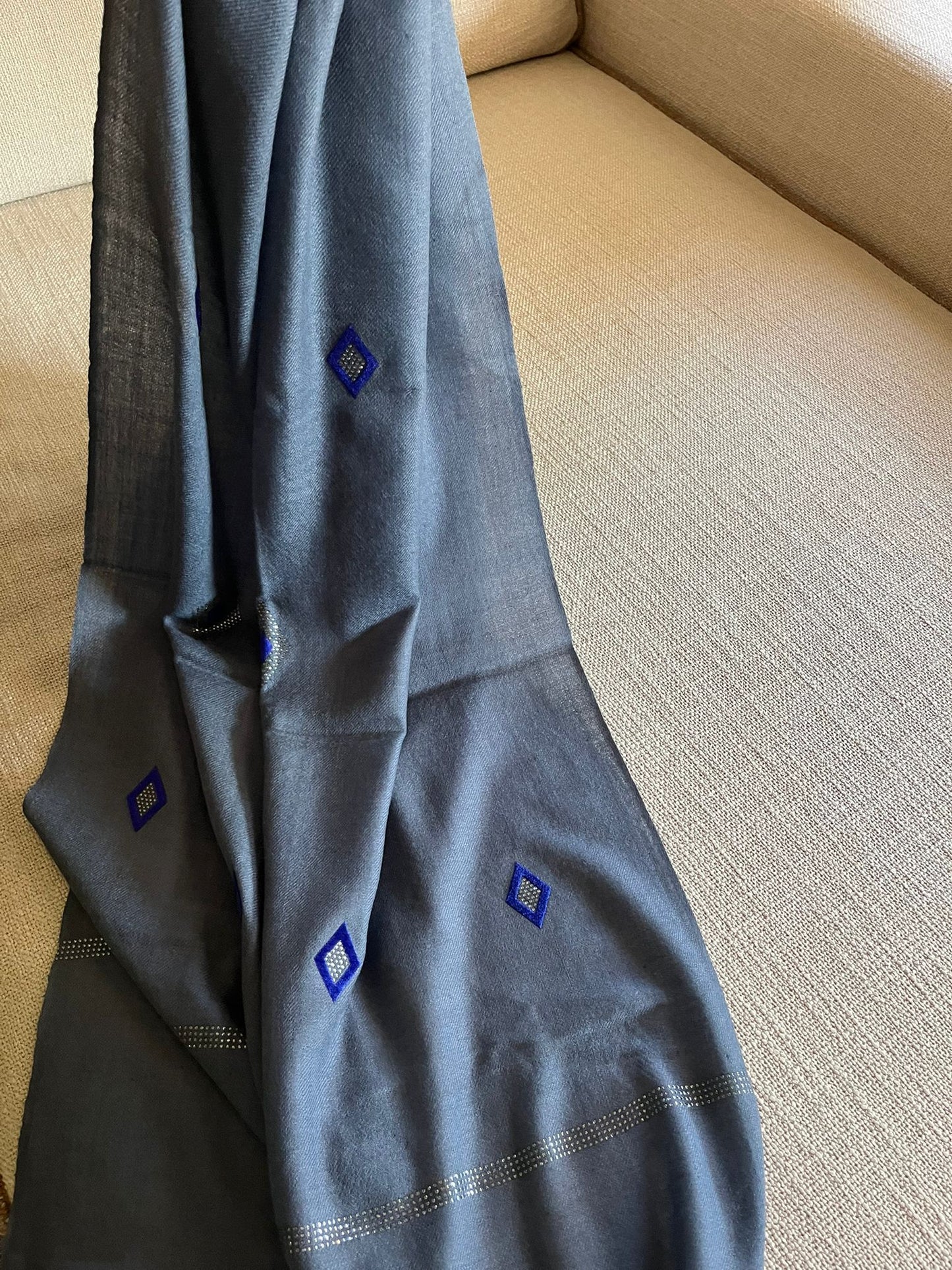 Noor Patchwork Cashmere Wrap