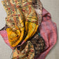 Unique beautiful handmade kantha mulberry silk Reversible stole