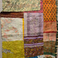 Unique beautiful handmade kantha mulberry silk Reversible stole