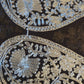 Traditionally Handmade shawl/ very warm soft to touch semi pashmina wool scarf with Fine  Indian Embroidery shawl