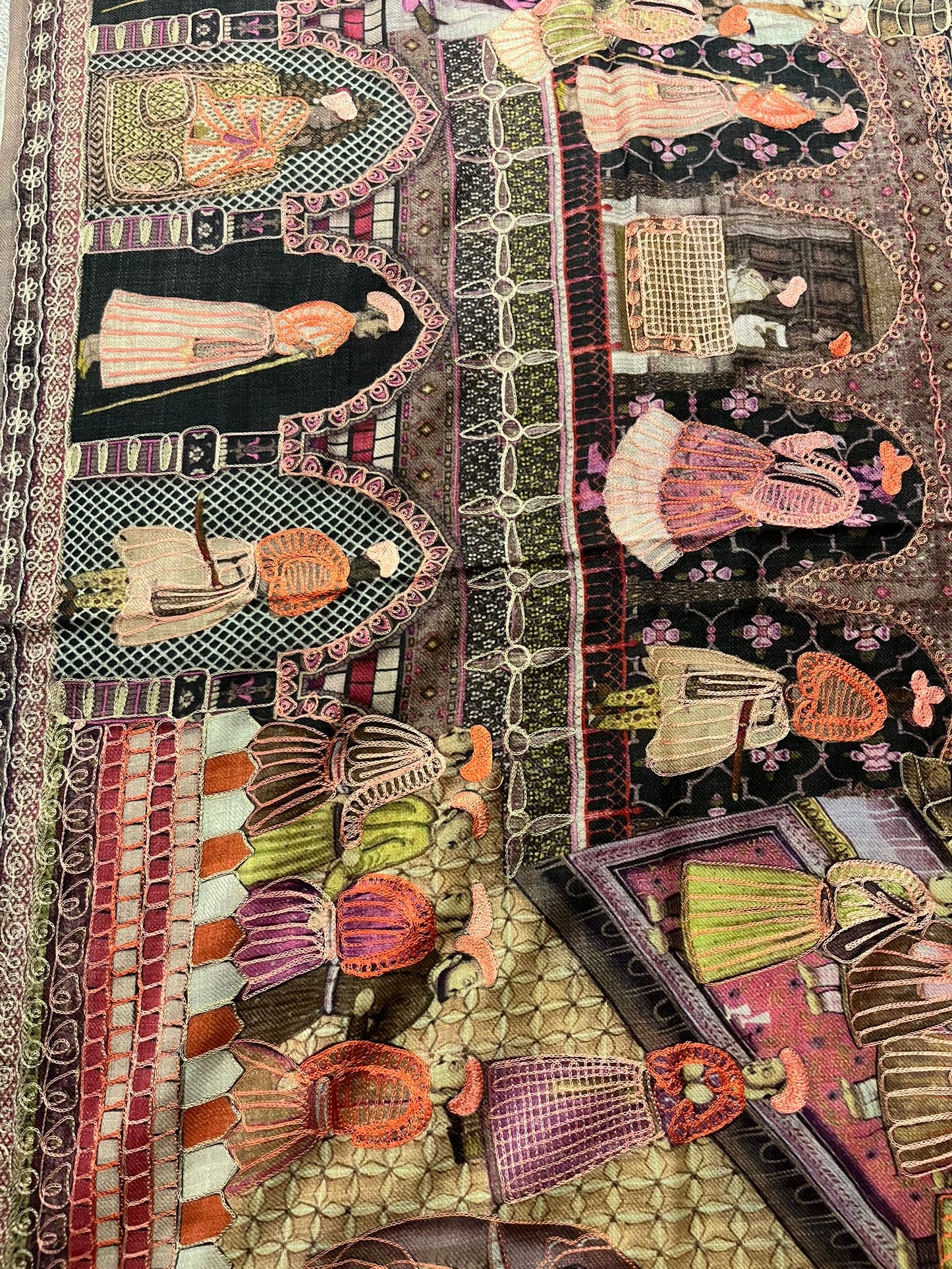 The Maharaja Narrative Cashmere Shawl