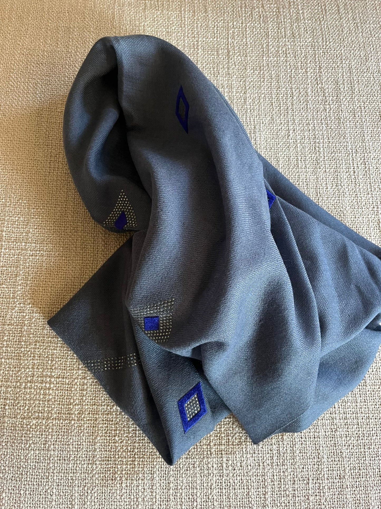 Noor Patchwork Cashmere Wrap