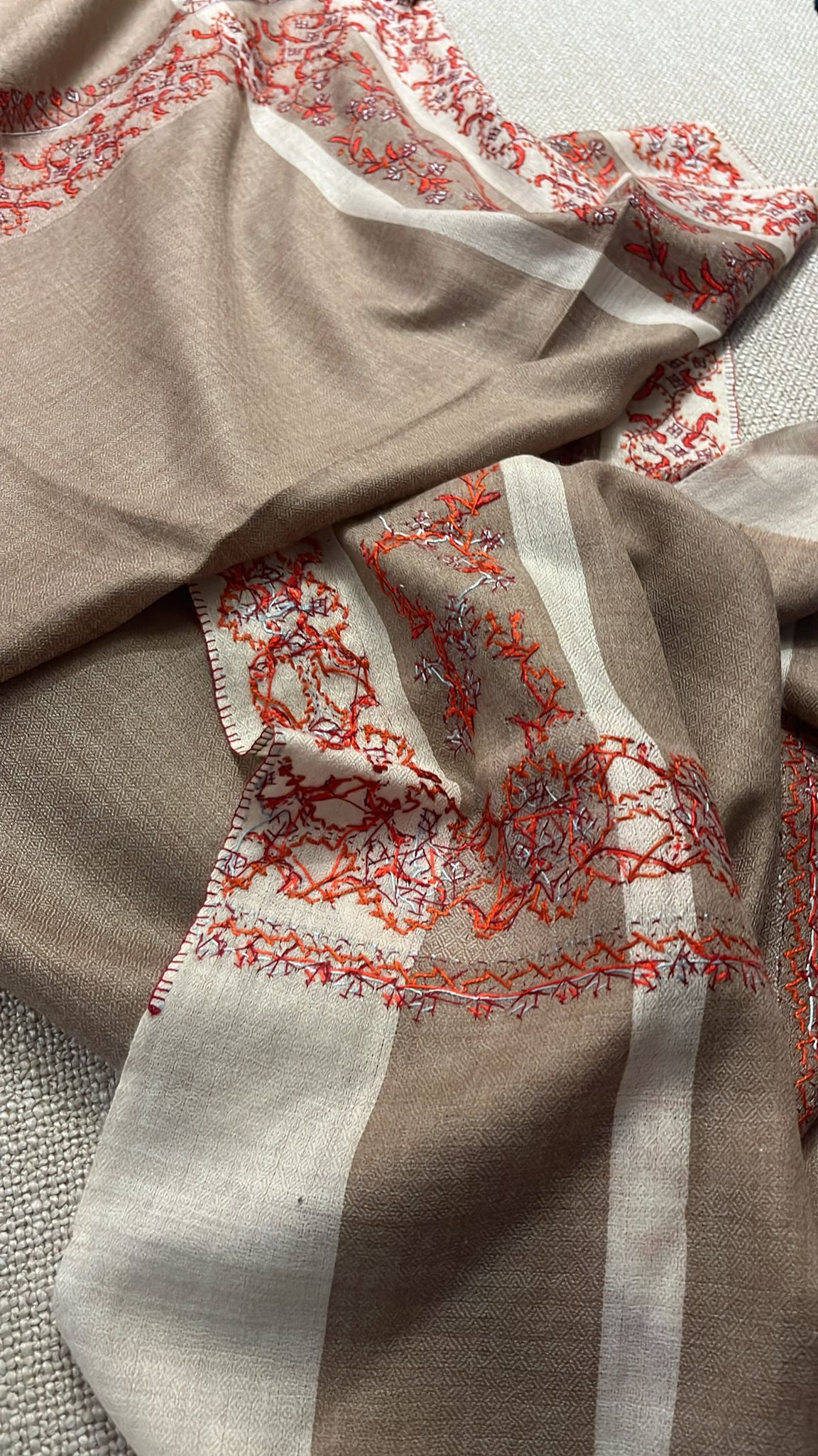 Celestial Garden Sozni Pashmina Wrap
