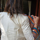 Short Women Embroidered linen  Banjara Boho Jacket, Traditional linen Kutch Koti, Indian Ethnic linen  Jacket, Cotton Long Sleeves  Jacket