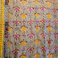 Handmade kantha dupatta shawl soft cotton hand embroidered  floral work shawl/ foulard/scarf /stole for spring summer collection