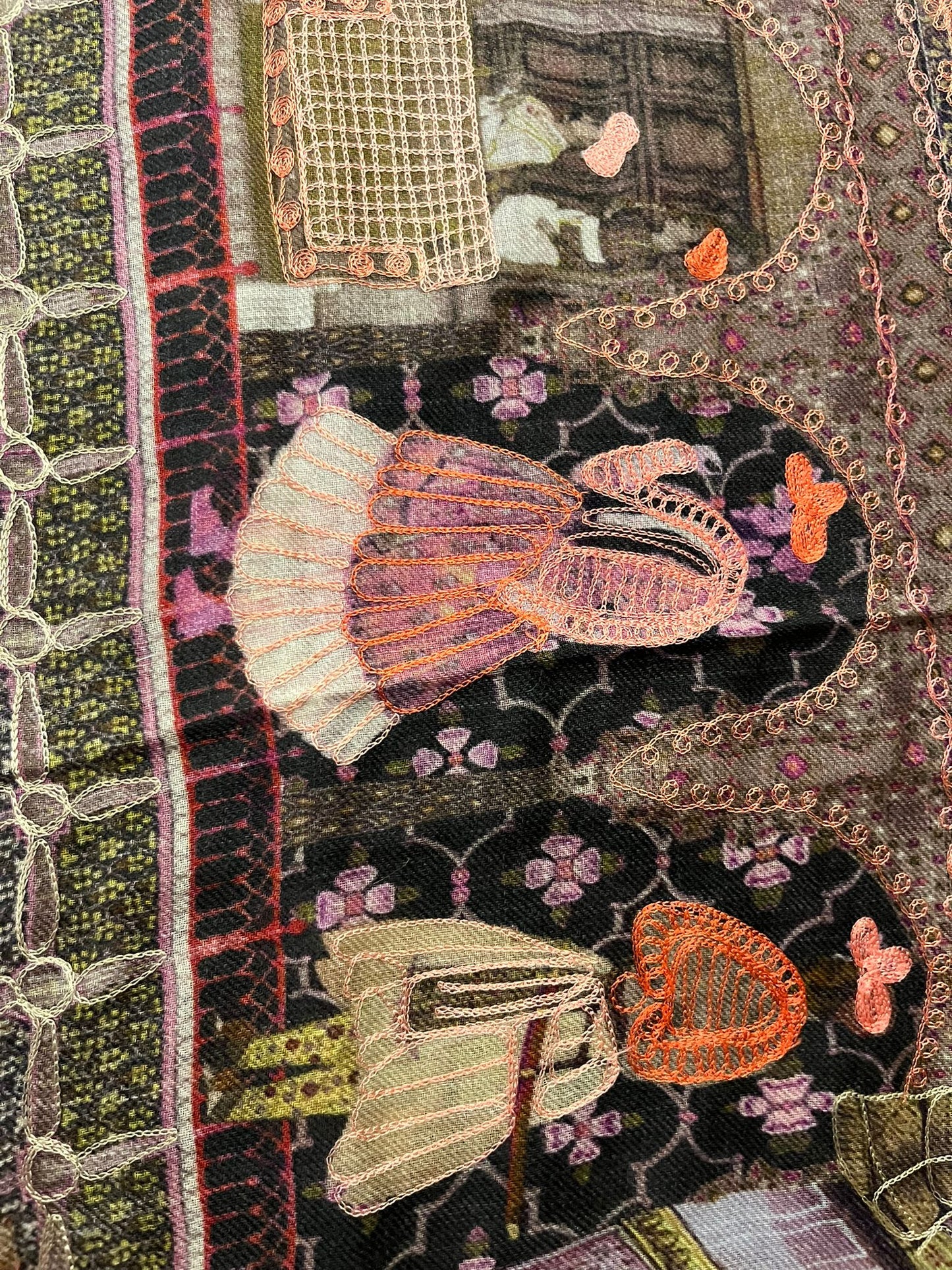 The Maharaja Narrative Cashmere Shawl
