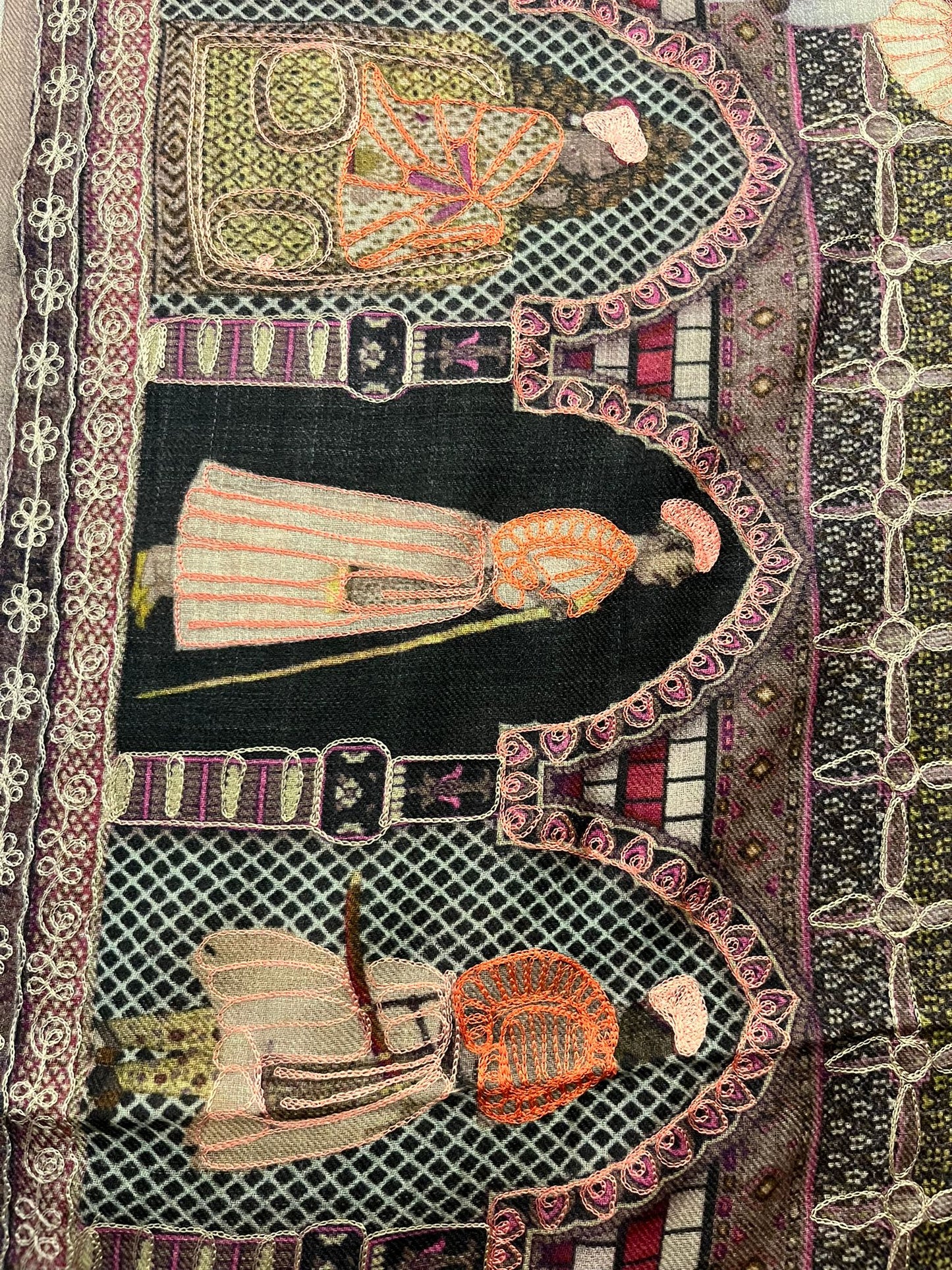 The Maharaja Narrative Cashmere Shawl