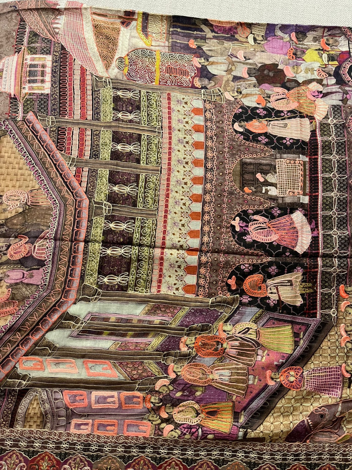 The Maharaja Narrative Cashmere Shawl