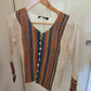 Short Women Embroidered linen  Banjara Boho Jacket, Traditional linen Kutch Koti, Indian Ethnic linen  Jacket, Cotton Long Sleeves  Jacket