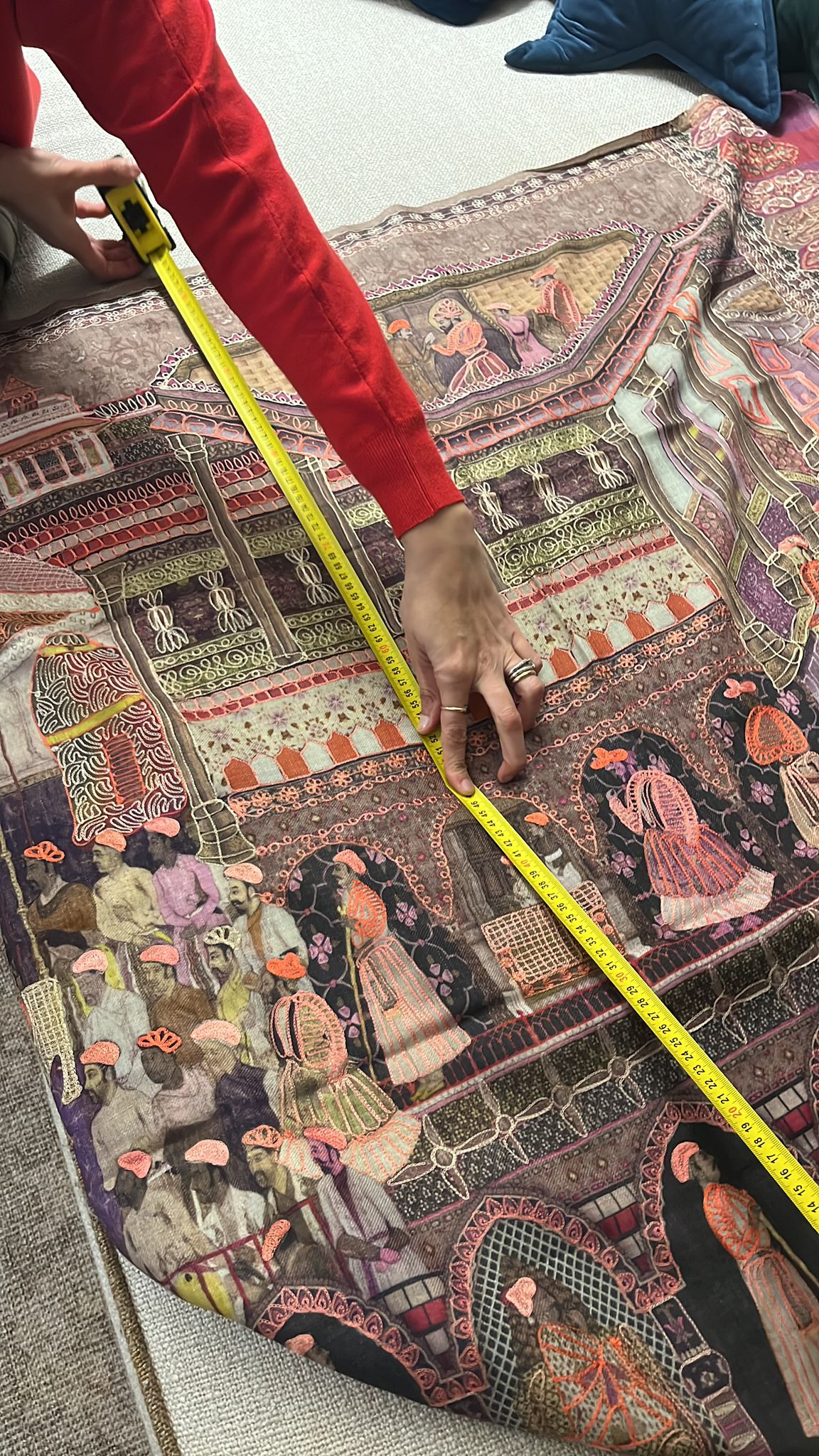 The Maharaja Narrative Cashmere Shawl