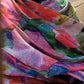 Multicolored modern painted Women shawl/scarf pashmina feel Cashmere touch super soft light weight. Colorful scarf perfect for spring