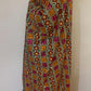 traditionally made green phulkari stole/dupatta with mirror snd crystal