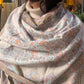 Royal Handmade very warm soft/Light weight kanni Weave Pashmina shawl blend of cashmere wool scarf fine zari scarf/shawl